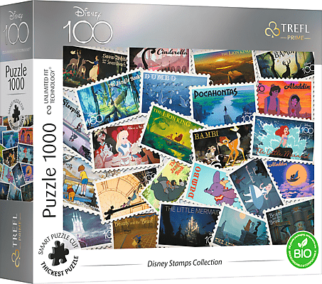 Trefl Puzzle 1000 UFT - Sbírka známek Disney / Disney