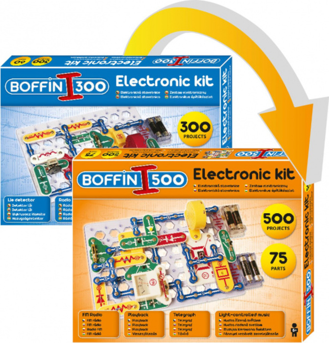 Boffin 300 - rozšíření na Boffin 500