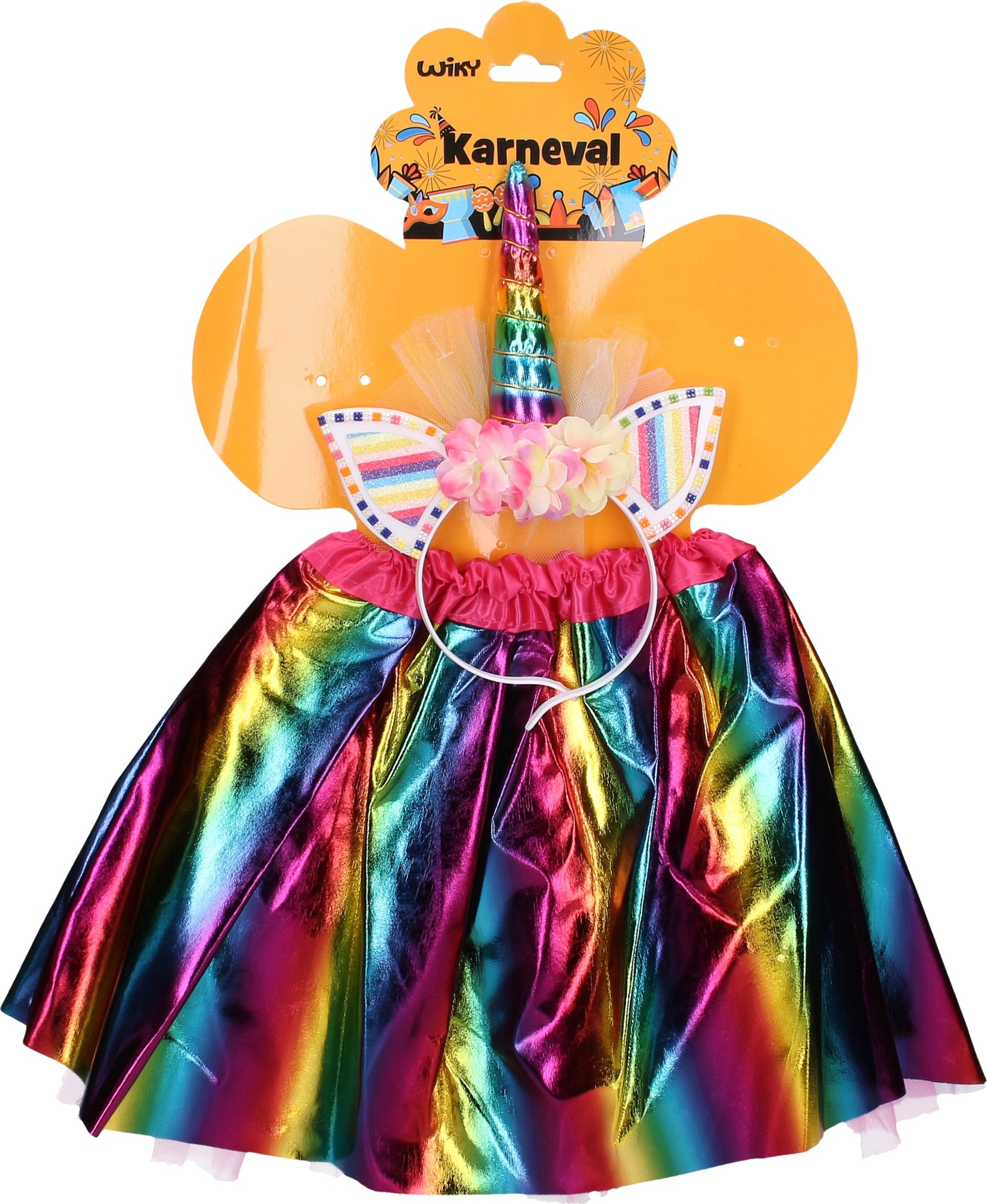 Set di carnevale - unicorno colorato - Costume per ragazze