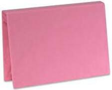 BABYMATEX Plachta Jersey s gumou Růžová 60x120 cm