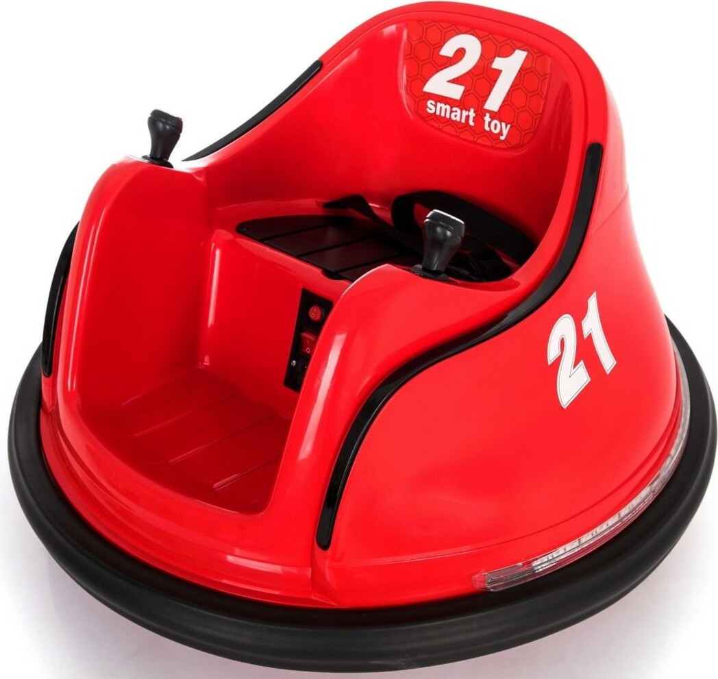 Dětský elektrický vůz RIRIDRIVE 12V červený, vhodný pro vnitřní i venkovní použití