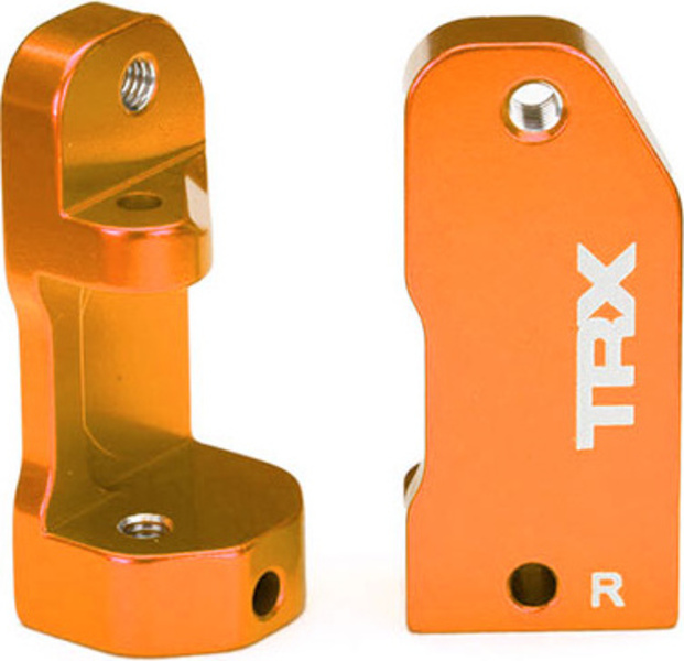 Traxxas závěs těhlice 30° hliníkový oranžový (L+P)