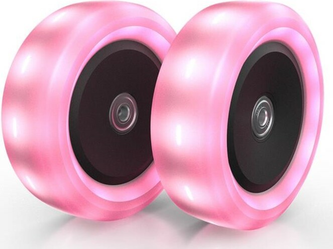 BERG Nexo Wheels 120 x 40mm Lights Pink