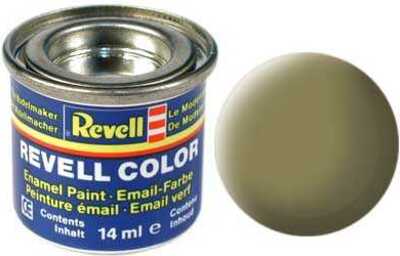 Barva Revell emailová - 32142: matná olivově žlutá (olive yellow mat)