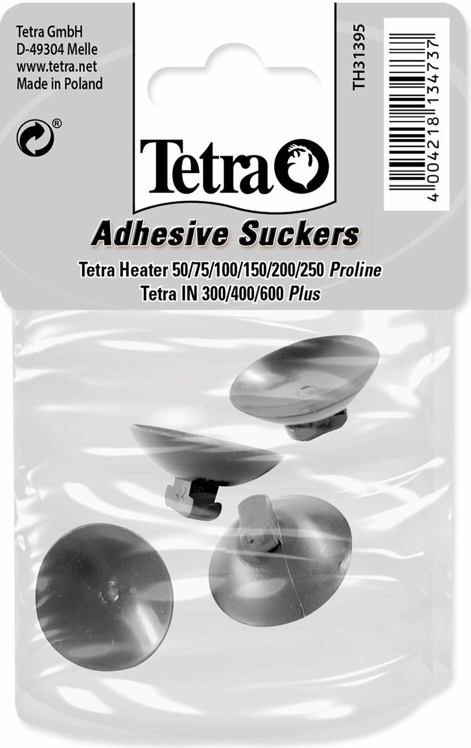 Díl Tetra IN přísavka 300/400/600Plus/IN400/600 4ks