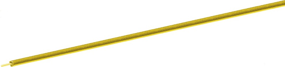 1- žila kabel ,žlutý 10m