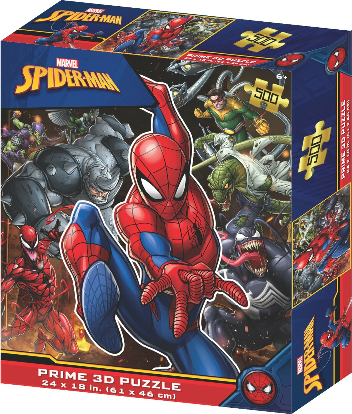 PRIME 3D PUZZLE - Spiderman 500 ks
