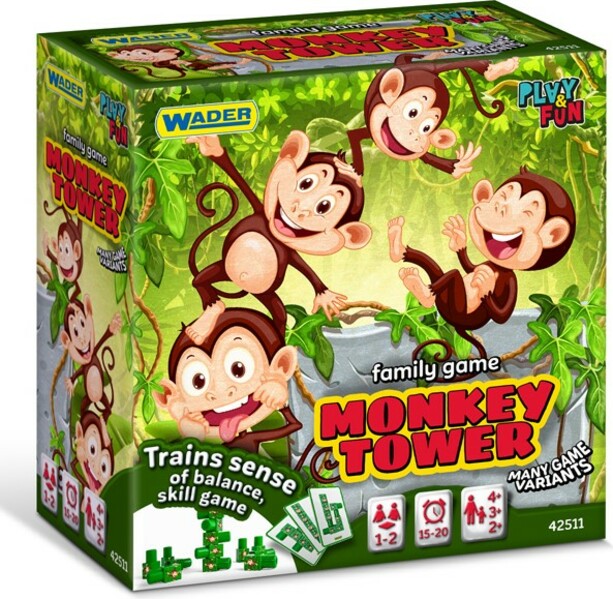 Wader Opičí věž - rodinná hra