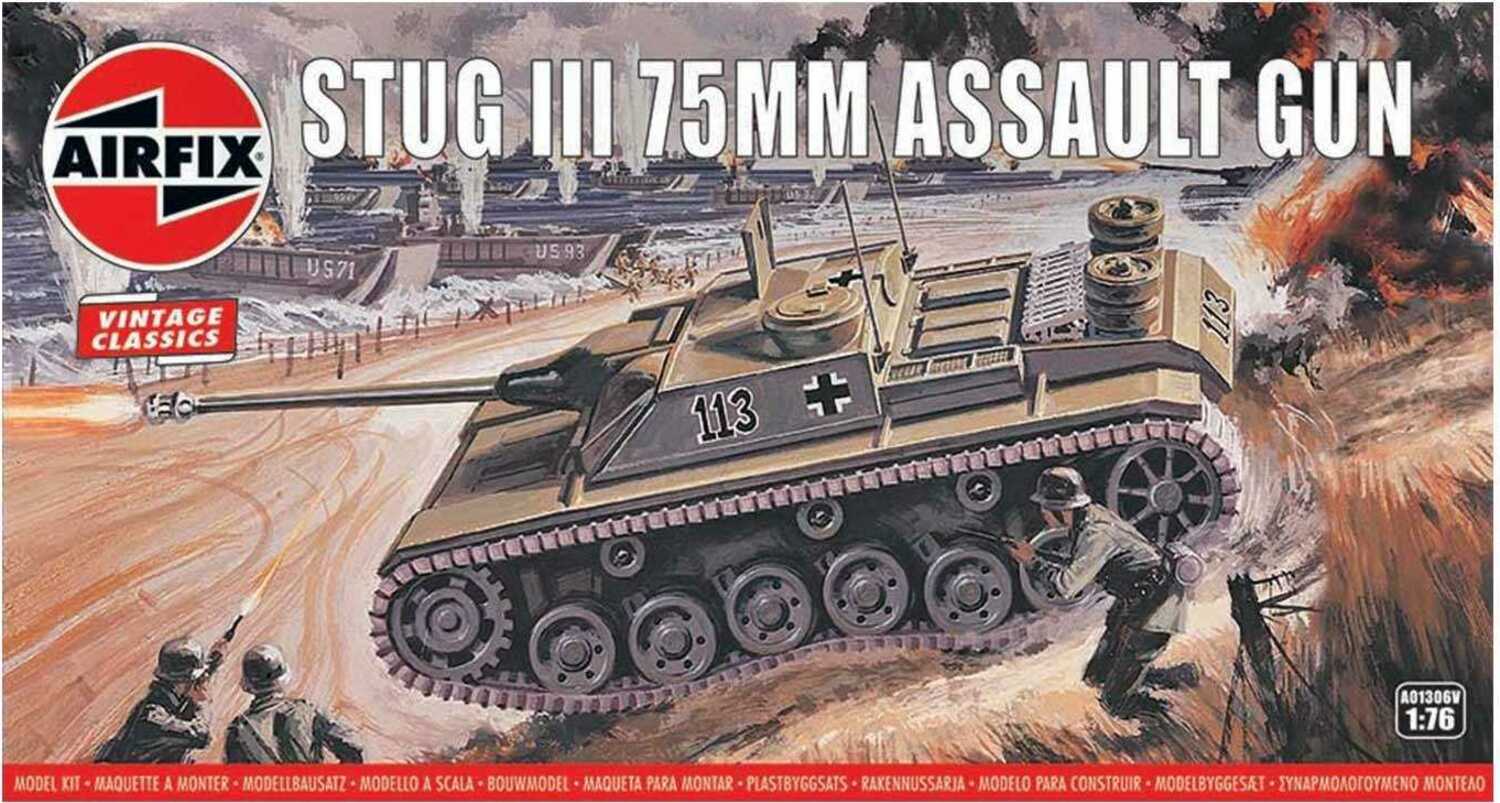 Classic Kit VINTAGE military A01306V - StuG III 75mm Assault Gun (1:76)