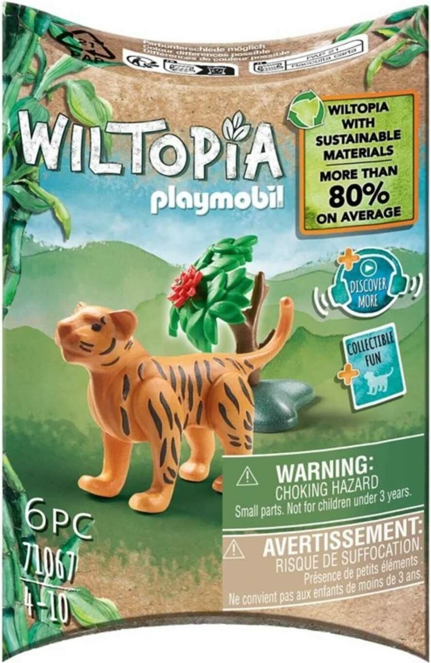 PLAYMOBIL 71067 Wiltropia: Mládě tygra