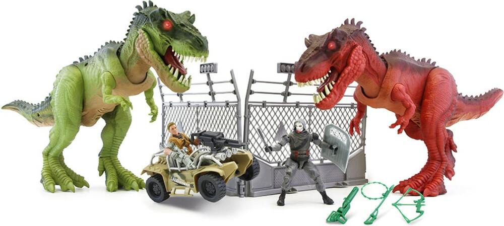 Jurassic Clash Dino souboj T-REX 32 cm