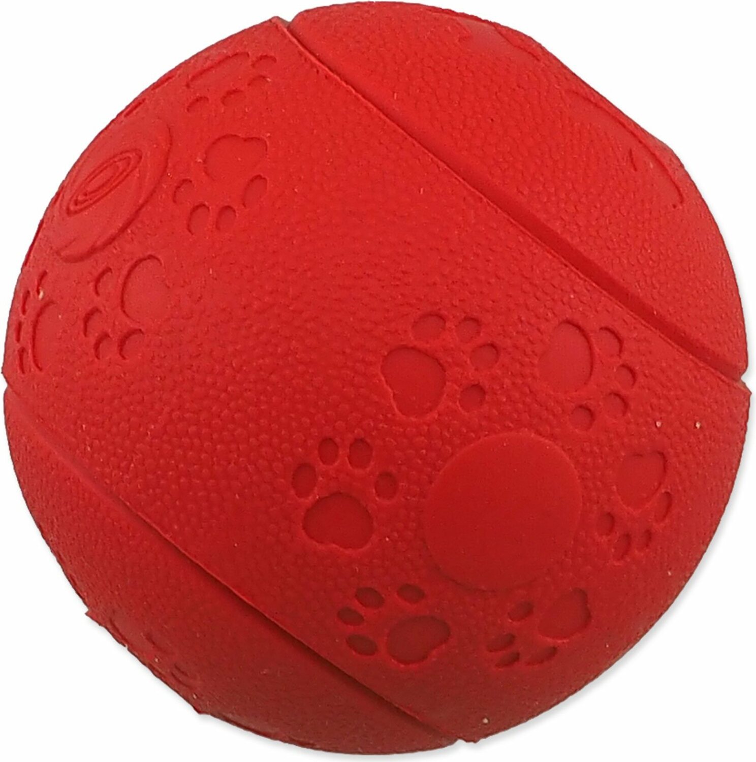 Hračka Dog Fantasy míč na pamlsky červená 6cm