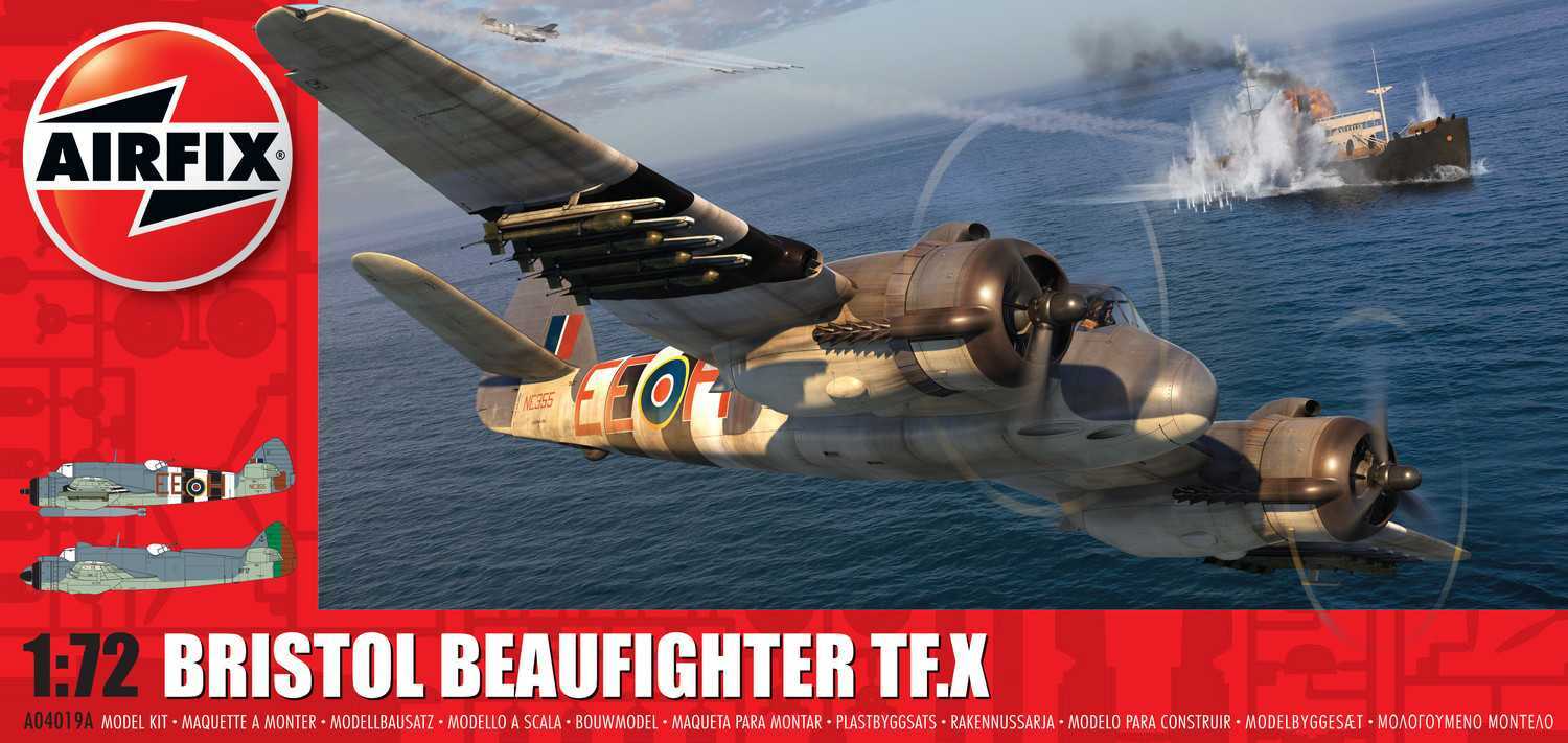 Classic Kit letadlo A04019A - Bristol Beaufighter TF.X (1:72)