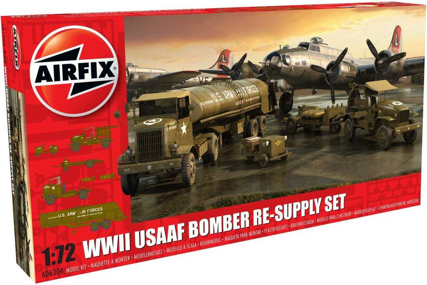 Classic Kit Diorama A06304 - USAAF 8TH Airforce Bomber Resupply Set (1:72)