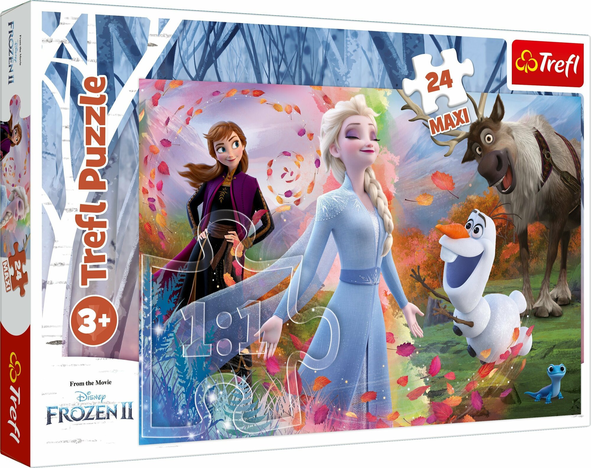 Trefl Puzzle 24 Maxi Hledání dobrodružství Disney Frozen 2
