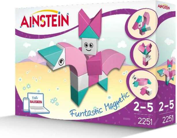 AINSTEIN Magical Unicorn Princess, Magnetická stavebnice