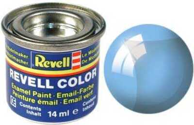 Barva Revell emailová - 32752: transparentní modrá (blue clear)