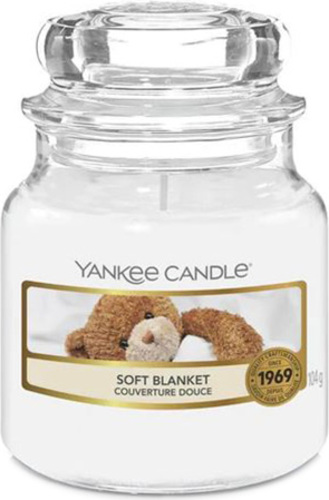 Yankee Candle, Jemná přikrývka, Svíčka ve skleněné dóze 104 g