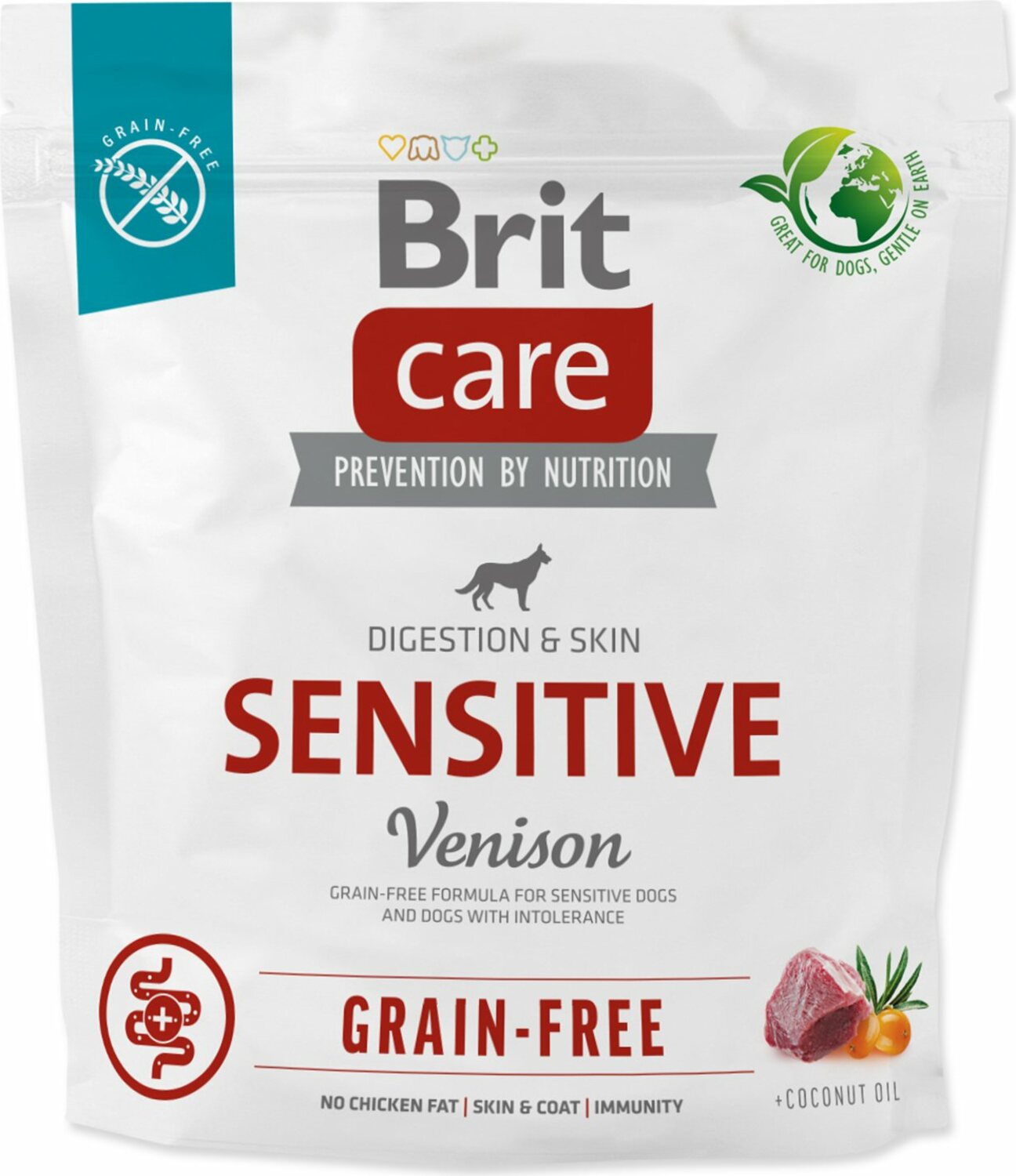 Krmivo Brit Care Dog Grain-free sensitive Venison 1kg
