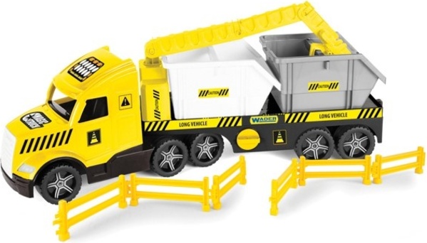 Magic Truck Technic - odtahovák s kontejnery