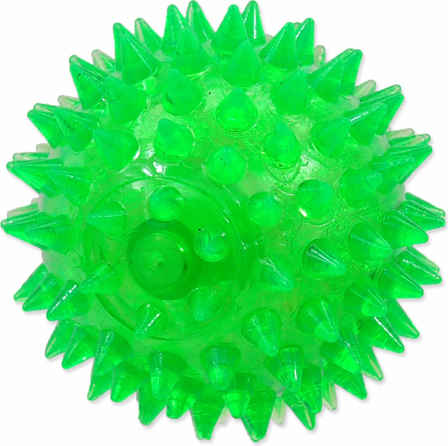 Hračka Dog Fantasy míč pískací zelený 6cm