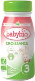 BABYBIO Croissance 3 tekuté kojenecké bio mléko (0,25 l)