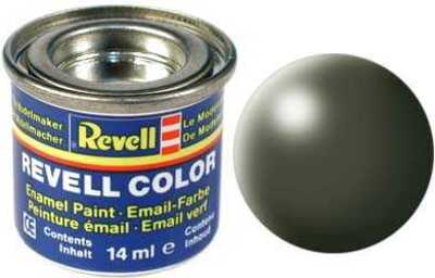 Barva Revell emailová - 32361: hedvábná olivově zelená (olive green silk)