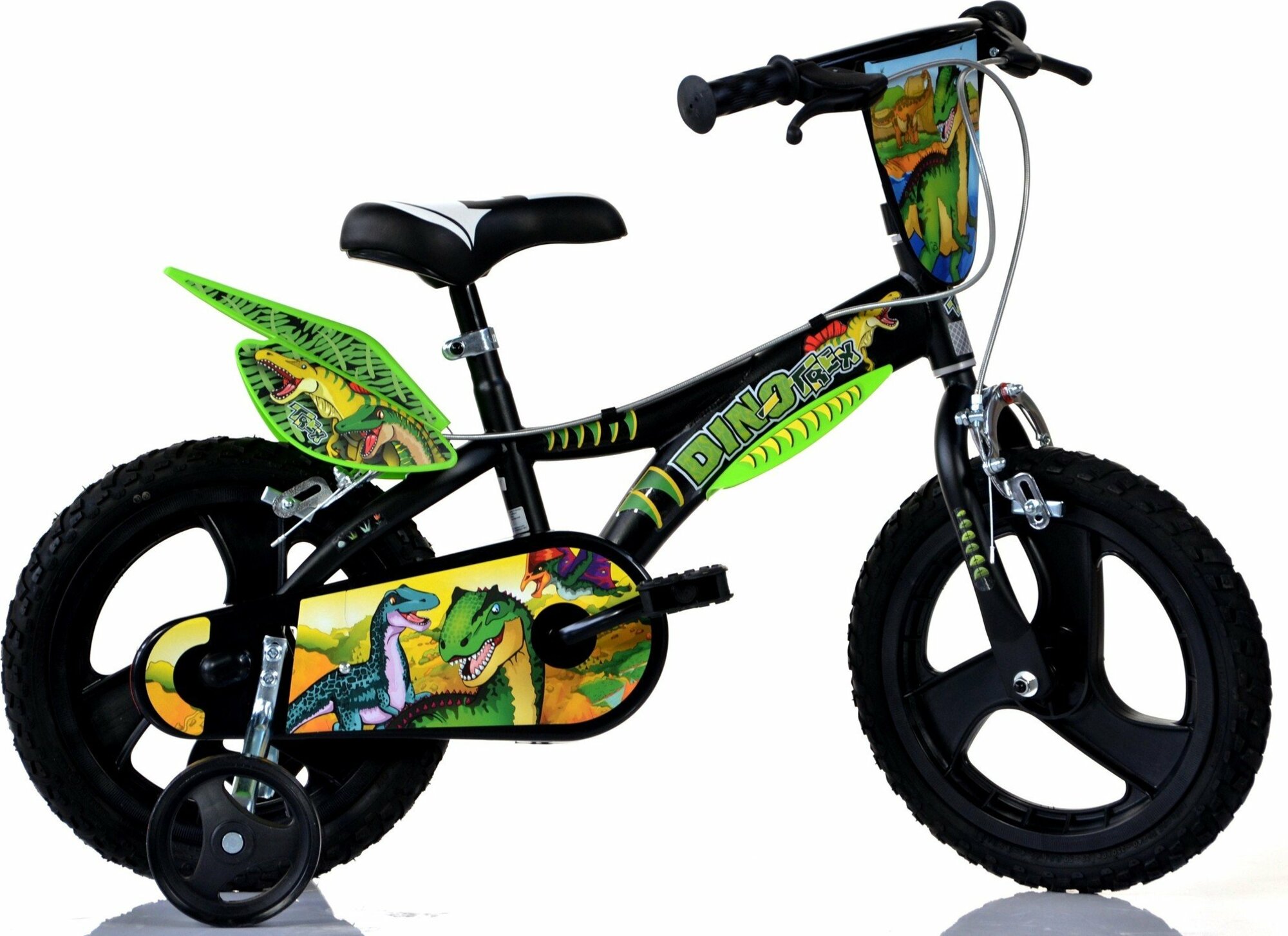 DINO Bikes - detský bicykel 14"Dino 614LDS T Rex 2020