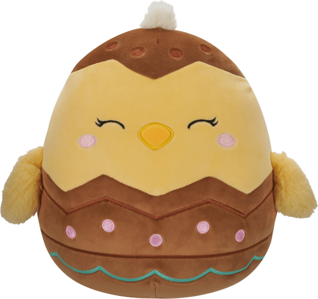 SQUISHMALLOWS Kuře v čoko vajíčku - Aimee, 13 cm