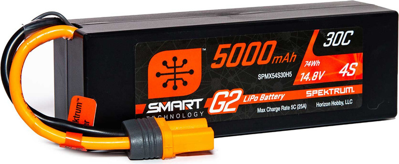 Spektrum Smart G2 LiPo 14.8V 5000mAh 30C HC IC5