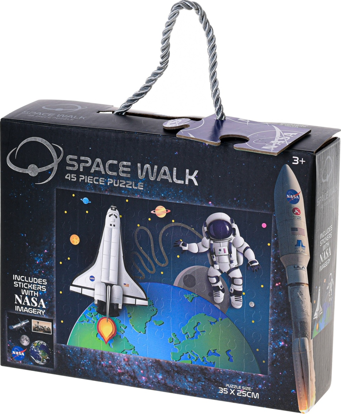 NASA puzzle 35x25cm 45ks v krabičce