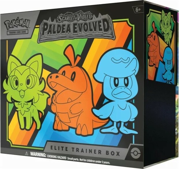 Pokémon TCG: SV02 Paldea Evolved – Elite Trainer Box