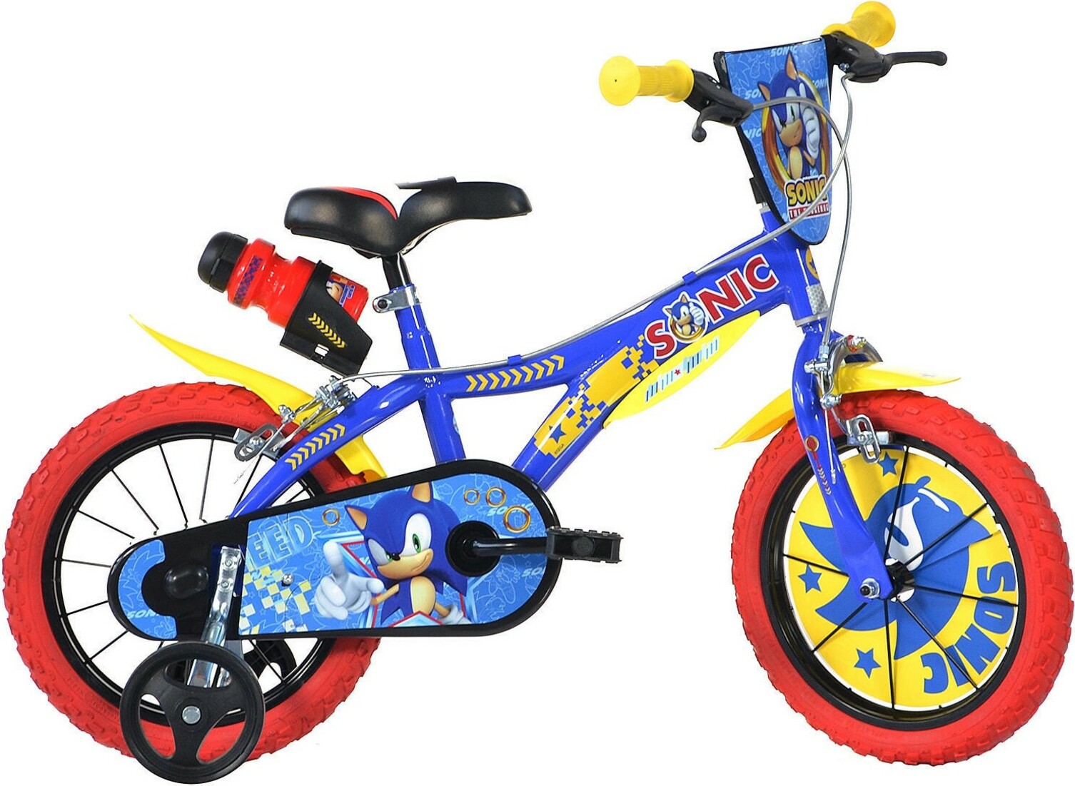 DINO Bikes - Detský bicykel 14" 614-SC- Sonic