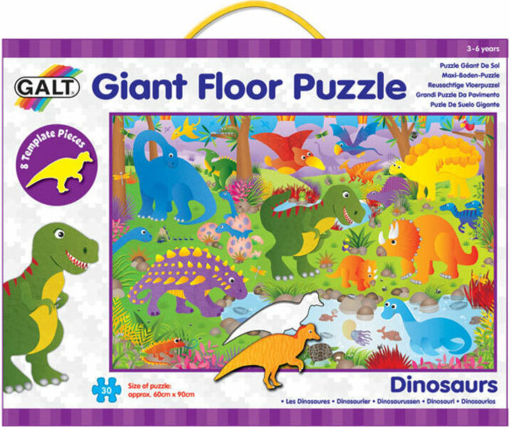 Galt Velké podlahové puzzle - dinosauři