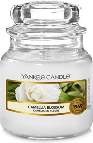 Yankee Candle, Květ kamélie, Svíčka ve skleněné dóze 104 g