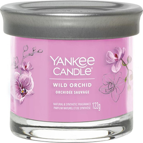 Yankee Candle, Divoká orchidea, Sviečka v sklenenom valci 122 g