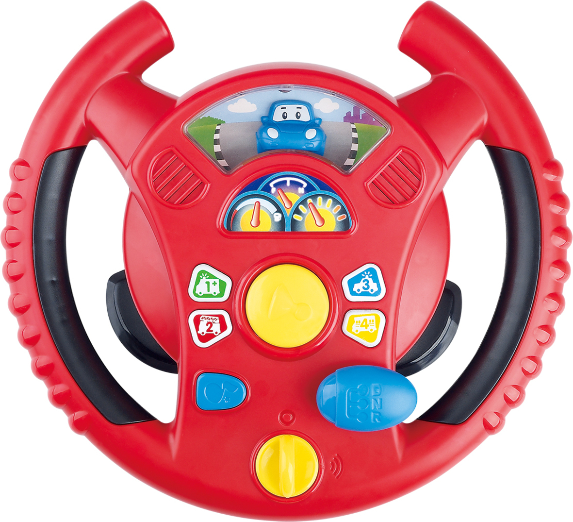 MalPlay Interaktives Lenkrad, Spielzeug Baby