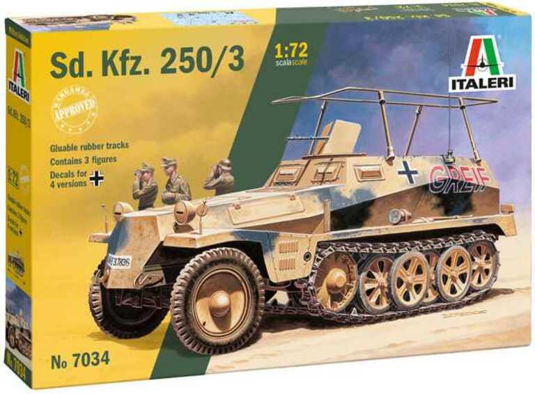 Model Kit military 7034 - Sd. Kfz. 250/3 (1:72)