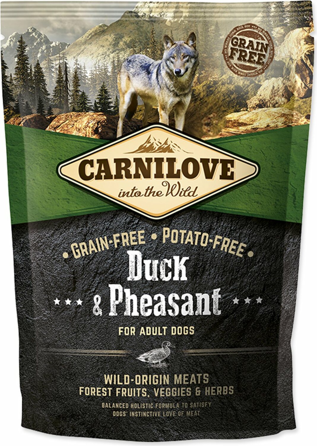 Krmivo Carnilove Adult Duck & Pheasant 1,5kg