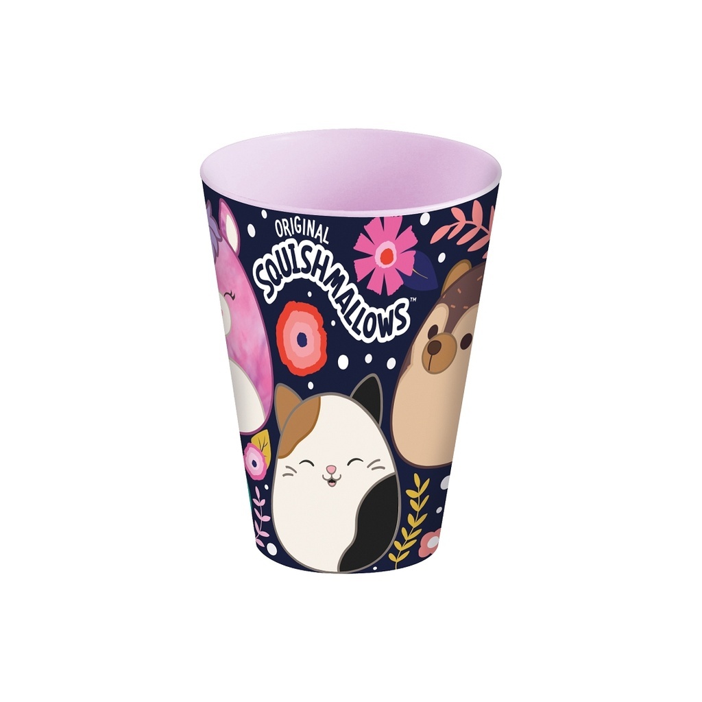 Squishmallows VEĽKÝ plastový pohár 430 ml