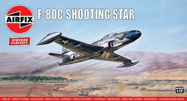 Classic Kit VINTAGE letadlo A02043V - Lockheed F-80C Shooting Star (1:72)