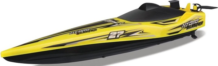 Maisto RC - Hydro Blaster R/C Boat, žlutý