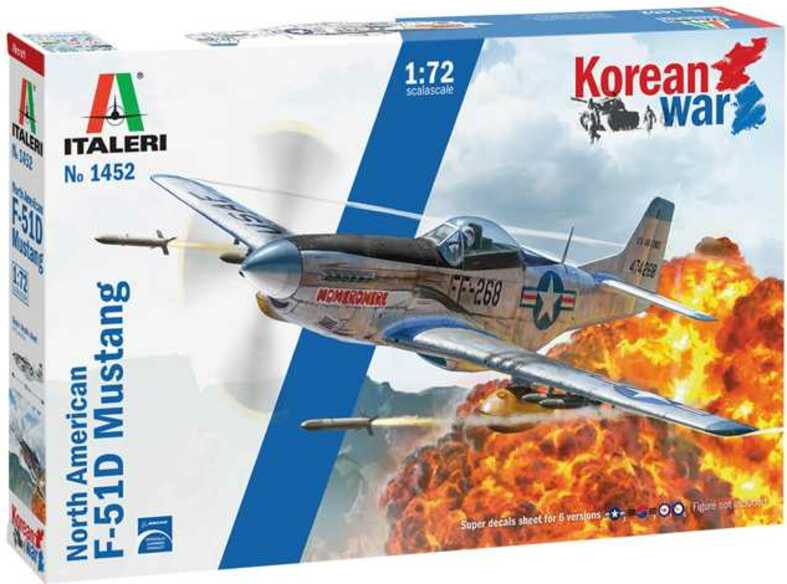 Model Kit letadlo 1452 - F-51D "Korean War" (1:72)