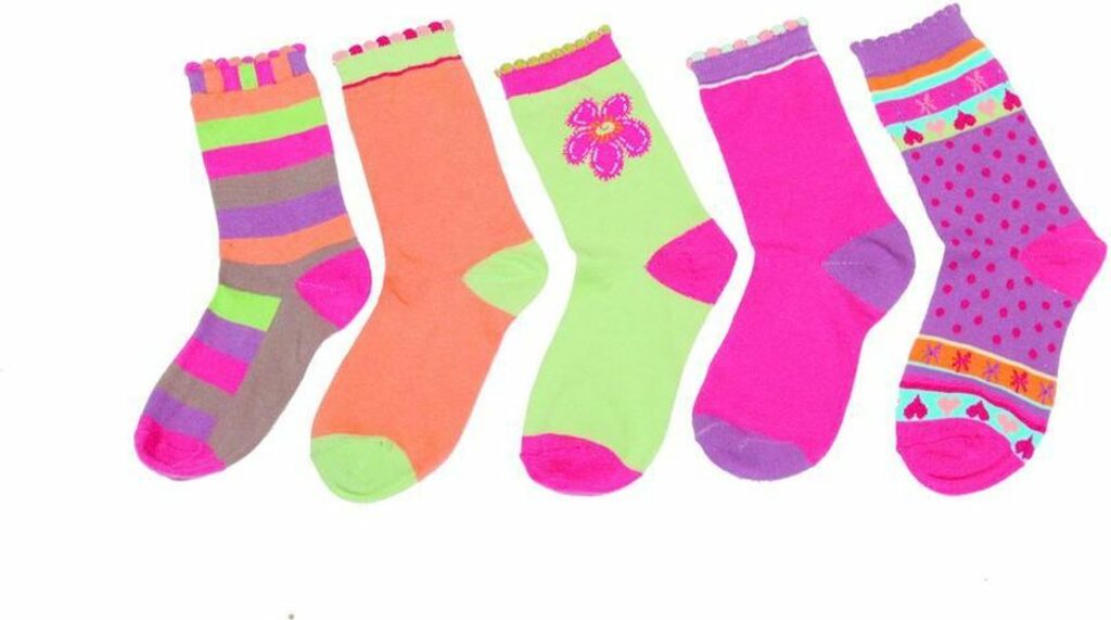 Dětské barevné ponožky, Pidilidi, PD513, holka- 26-27