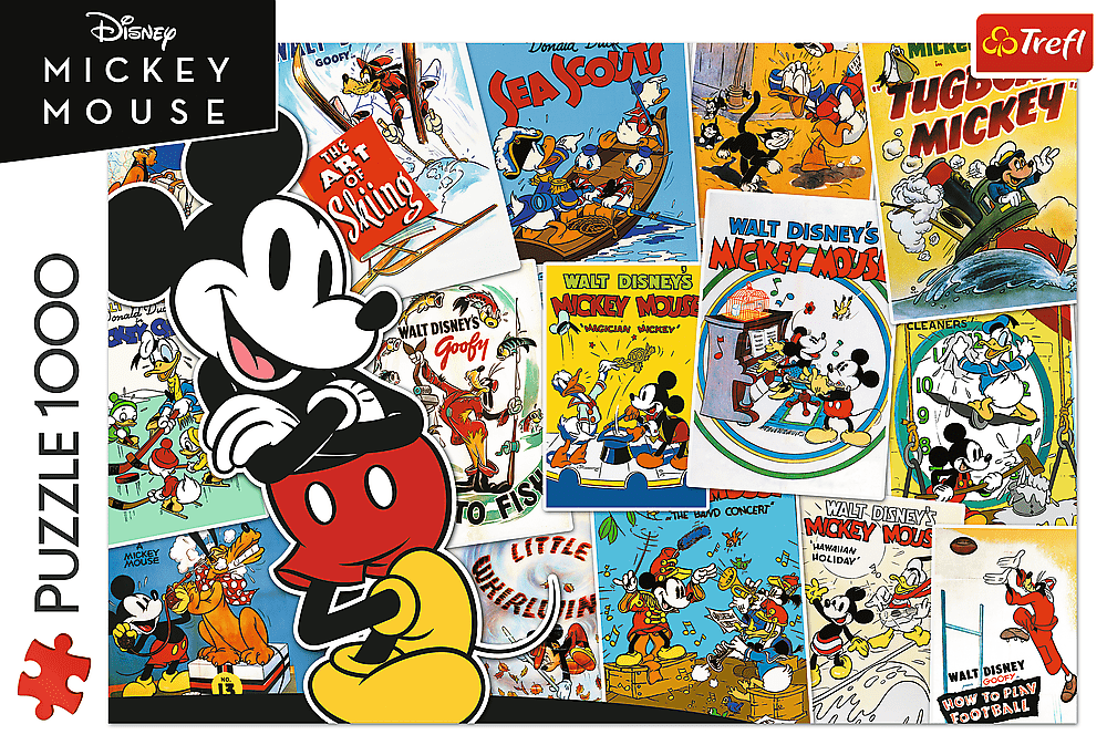 Trefl Puzzle 1000 - Mickeyho svět / Disney