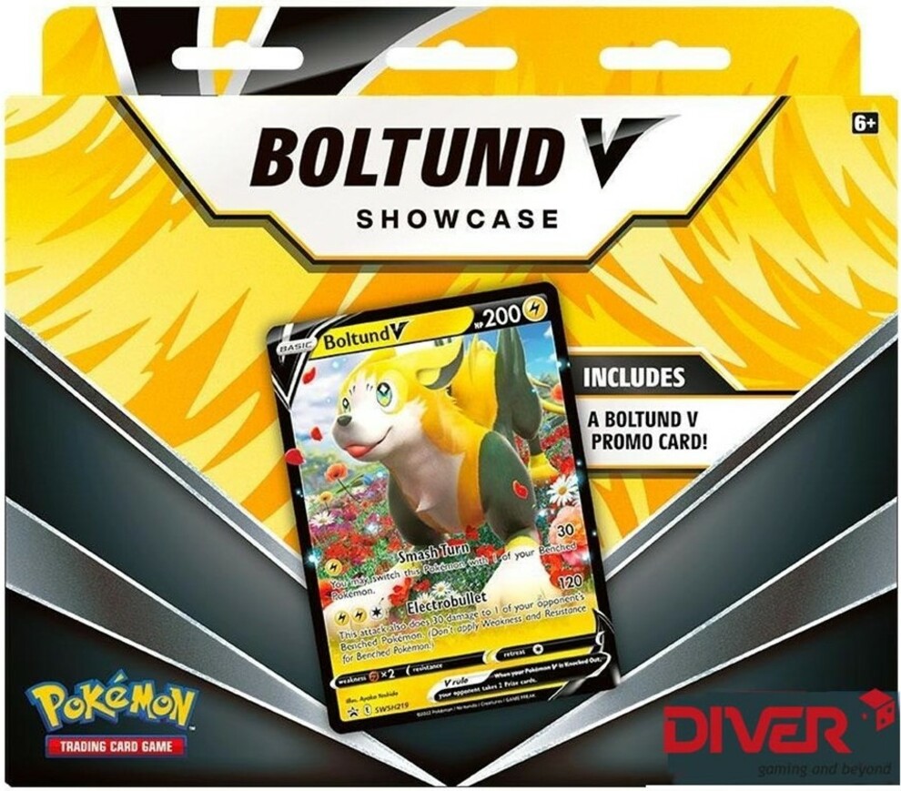 Pokémon TCG: Karetní hra Boltund V Box Showcase