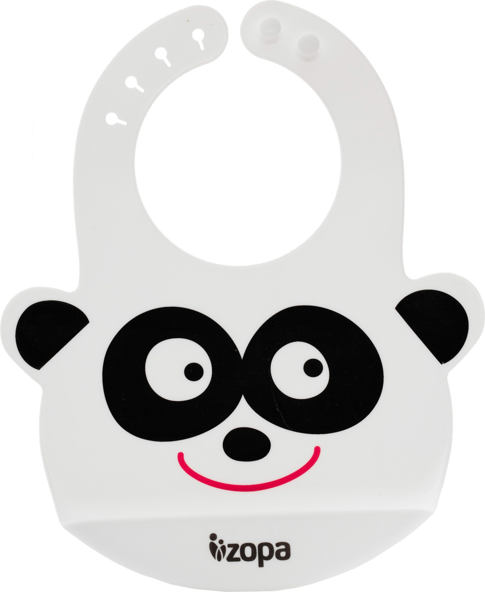 ZOPA Silikonový bryndáček, Panda