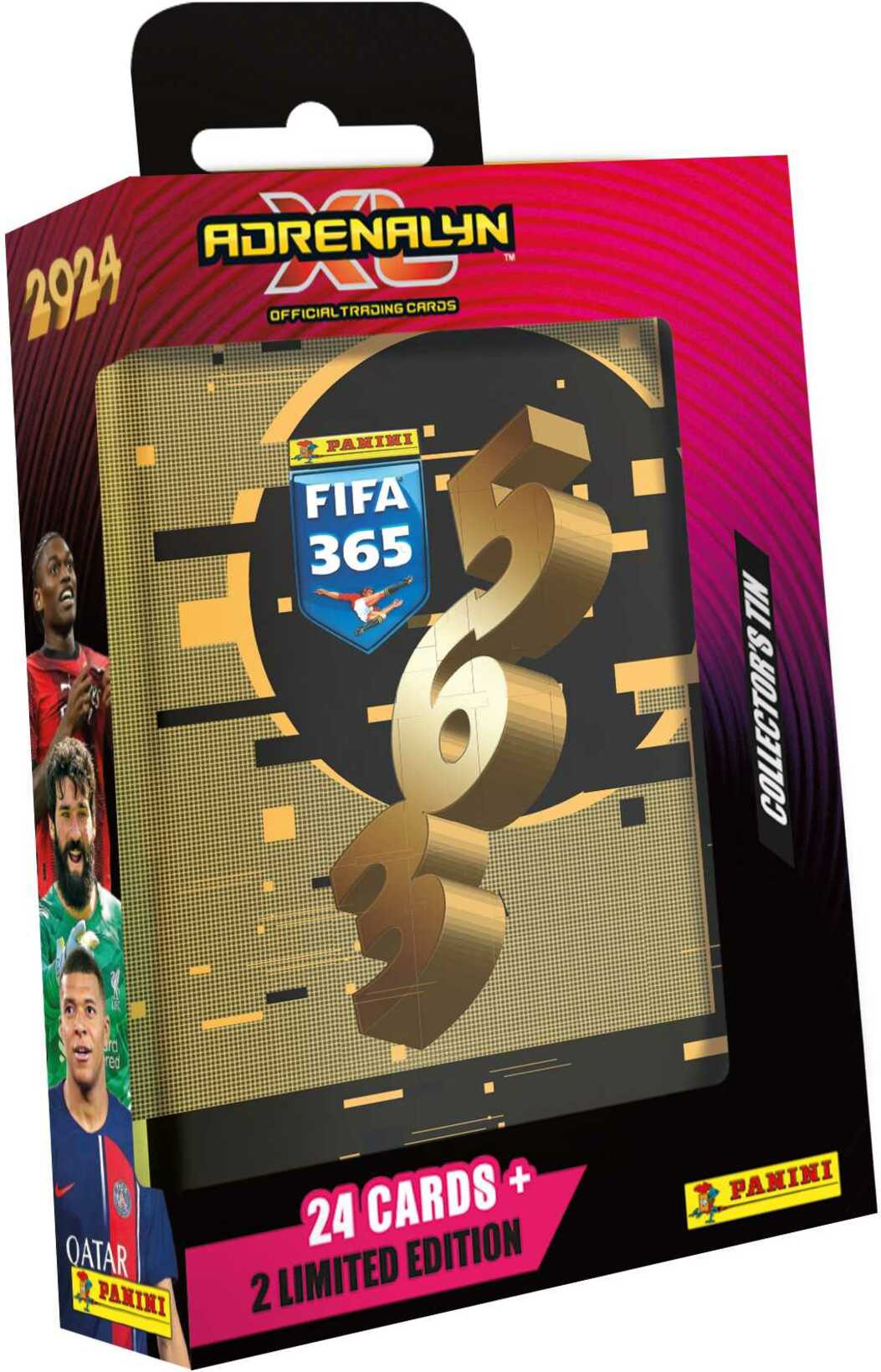 PANINI FIFA 365 2023/2024 - ADRENALYN - plechová krabička (pocket)