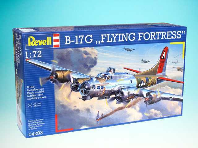 Plastic modelky letadlo 04283 - B-17G Flying Fortress (1:72)