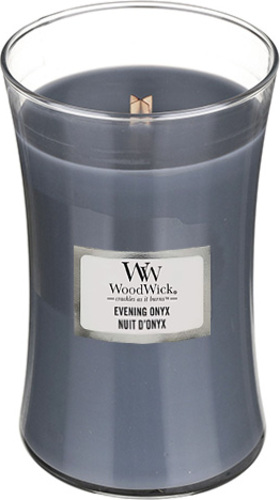 WoodWick, Večerný onyx, Sviečka oválna váza 609.5 g